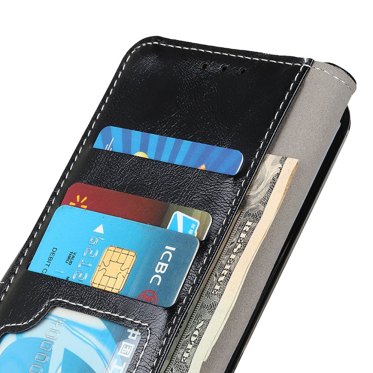 For Xiaomi Redmi 12 4G Retro Crazy Horse Texture Horizontal Flip Leather Phone Case(Black) - free shipping - PMC TechLife - Order now!