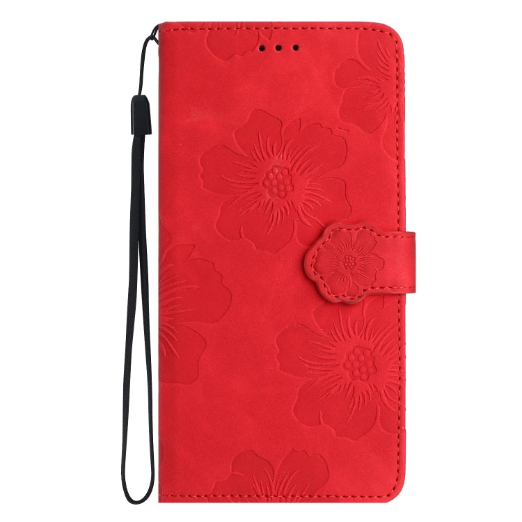 For Xiaomi Mi 11 Pro Flower Embossing Pattern Leather Phone Case(Red) - free shipping - PMC TechLife - Order now!