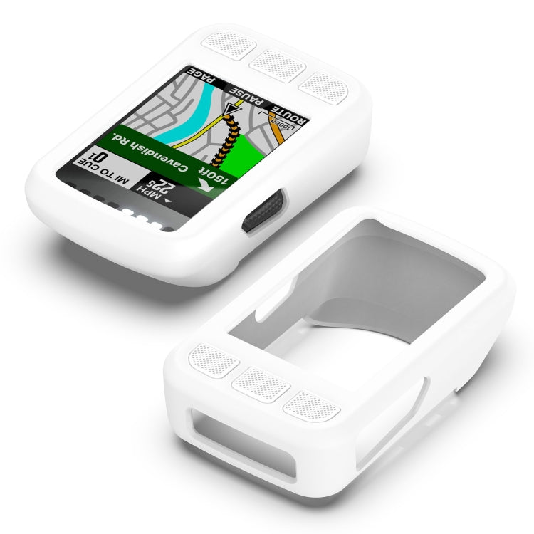 For Wahoo Elemnt Bolt V2 WFCC5 Stopwatch Silicone Protective Case(White) - Watch Case by PMC TechLife | Online Shopping South Africa | PMC TechLife