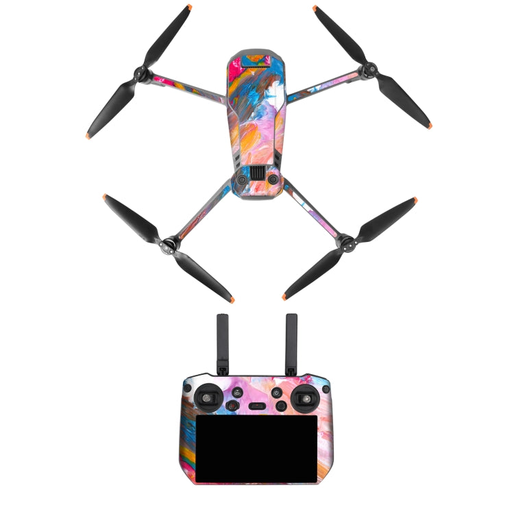 For DJI Mavic 3 Pro / RC Pro Sunnylife Drone Body Remote Control Decorative Stickers Set(Pink Cloud) - Stickers by Sunnylife | Online Shopping South Africa | PMC Jewellery