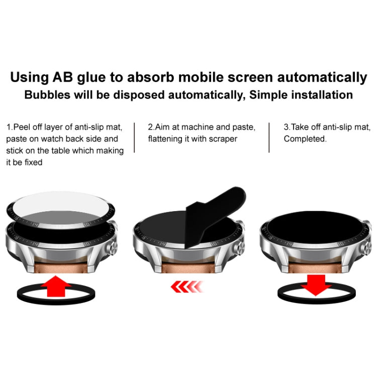 Compatible with GarminMove Trend IMAK Plexiglass HD Watch Protective Film - Screen Protector by imak | Online Shopping South Africa | PMC TechLife | Buy Now Pay Later Mobicred