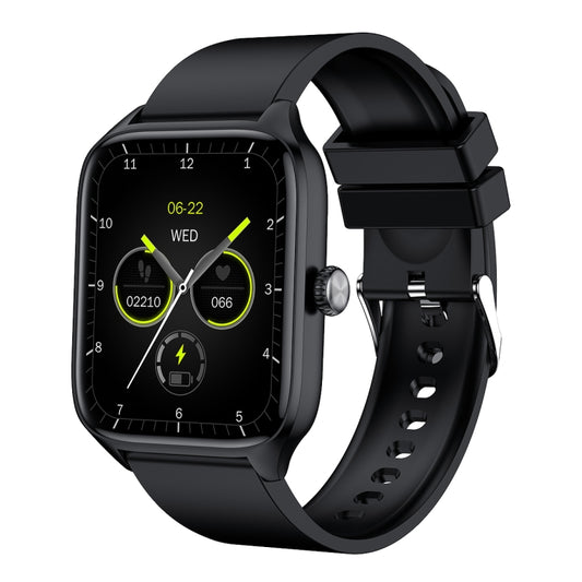 T19 Pro 1.96 inch IP67 Waterproof Silicone Band Smart Watch, Supports Dual-mode Bluetooth Call / Heart Rate Monitoring(Black) - Smart Watches by PMC Jewellery | Online Shopping South Africa | PMC Jewellery