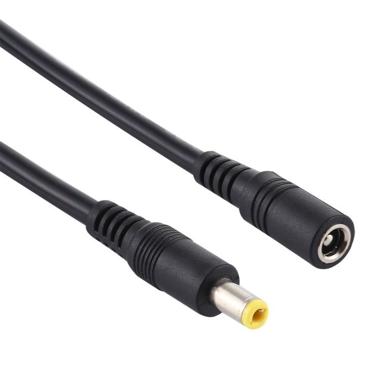 8A 5.5 x 2.5mm Female to Male DC Power Extension Cable, Cable Length:5m(Black) - Universal Power Adapter by PMC TechLife | Online Shopping South Africa | PMC TechLife