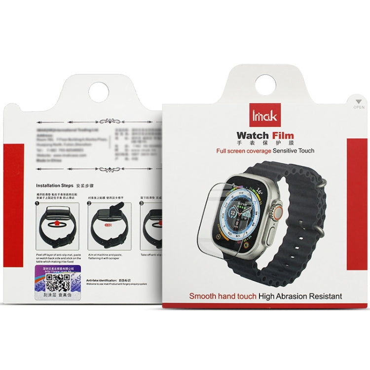 For IMILAB W13 IMAK Plexiglass HD Watch Protective Film - Screen Protector by imak | Online Shopping South Africa | PMC TechLife | Buy Now Pay Later Mobicred