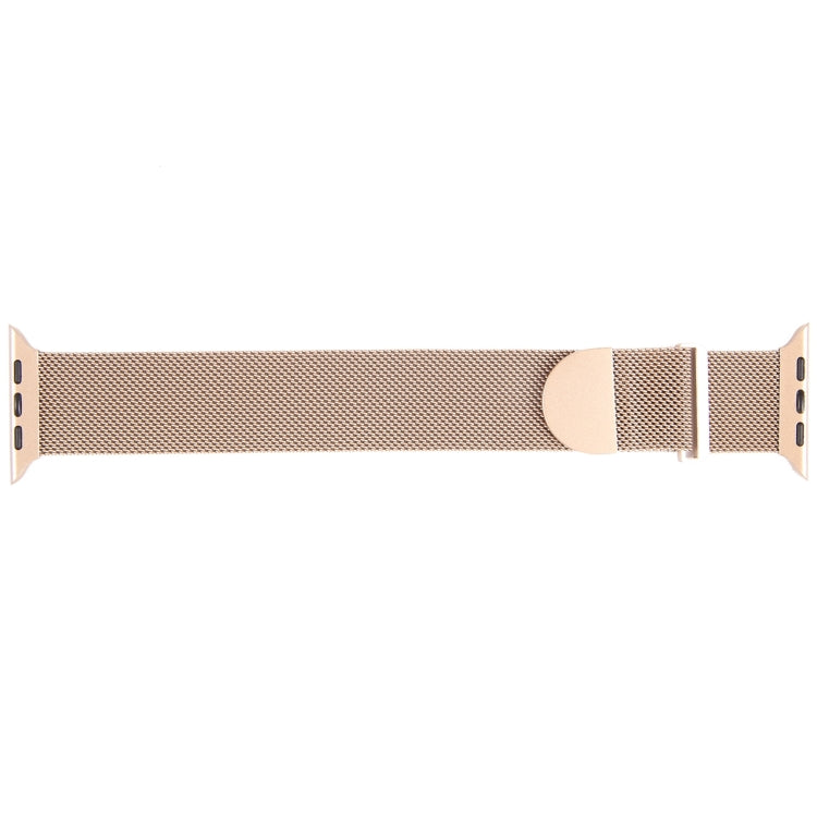 For Apple Watch Ultra 49mm Milanese Metal Magnetic Watch Band(Retro Gold) - Watch Bands by PMC Jewellery | Online Shopping South Africa | PMC Jewellery