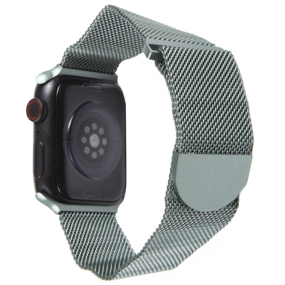 For Apple Watch Ultra 49mm Milanese Metal Magnetic Watch Band(Pine Green) - Watch Bands by PMC Jewellery | Online Shopping South Africa | PMC Jewellery