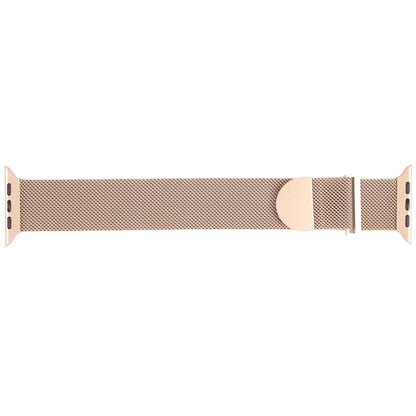 For Apple Watch 8 41mm Milanese Metal Magnetic Watch Band(Retro Gold) - Watch Bands by PMC Jewellery | Online Shopping South Africa | PMC Jewellery