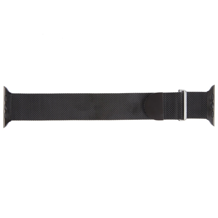 For Apple Watch SE 2022 40mm Milanese Metal Magnetic Watch Band(Black) - Watch Bands by PMC Jewellery | Online Shopping South Africa | PMC Jewellery