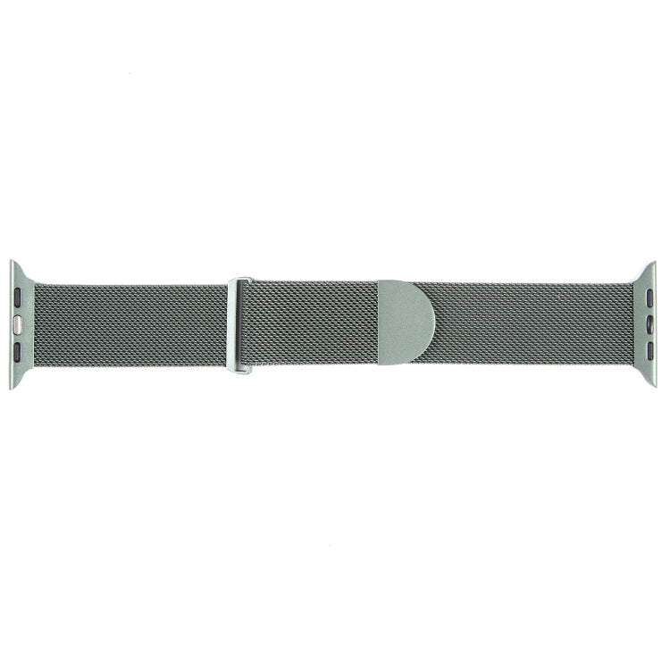 For Apple Watch SE 44mm Milanese Metal Magnetic Watch Band(Pine Green) - Watch Bands by PMC Jewellery | Online Shopping South Africa | PMC Jewellery