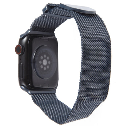 For Apple Watch 2 42mm Milanese Metal Magnetic Watch Band(Midnight Blue) - Watch Bands by PMC Jewellery | Online Shopping South Africa | PMC Jewellery