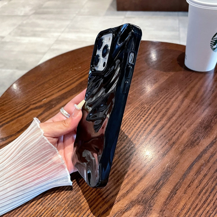 For iPhone XR Solid Color Wave Texture TPU Phone Case(Beige) - More iPhone Cases by PMC TechLife | Online Shopping South Africa | PMC TechLife