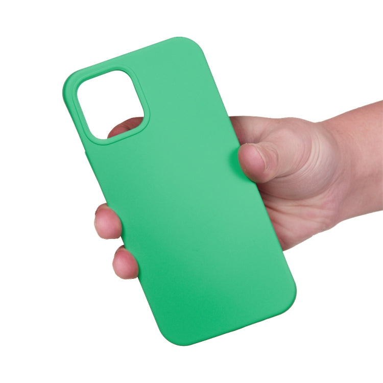 For iPhone 15 Solid Color Silicone Phone Case(Green) - iPhone 15 Cases by PMC TechLife | Online Shopping South Africa | PMC TechLife