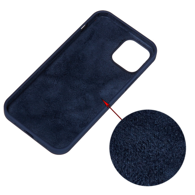 For iPhone 15 Solid Color Silicone Phone Case(Midnight Blue) - iPhone 15 Cases by PMC TechLife | Online Shopping South Africa | PMC TechLife