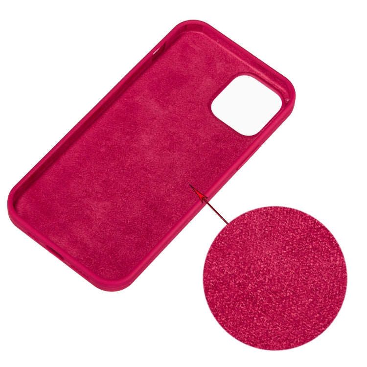 For iPhone 15 Plus Solid Color Silicone Phone Case(Rose Red) - iPhone 15 Plus Cases by PMC TechLife | Online Shopping South Africa | PMC TechLife