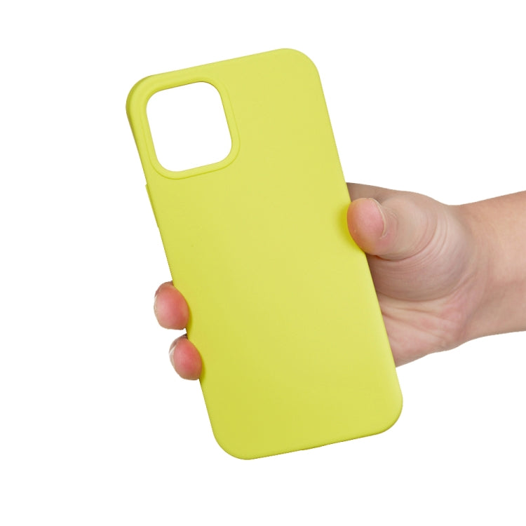 For iPhone 15 Plus Solid Color Silicone Phone Case(Lemon Yellow) - iPhone 15 Plus Cases by PMC TechLife | Online Shopping South Africa | PMC TechLife