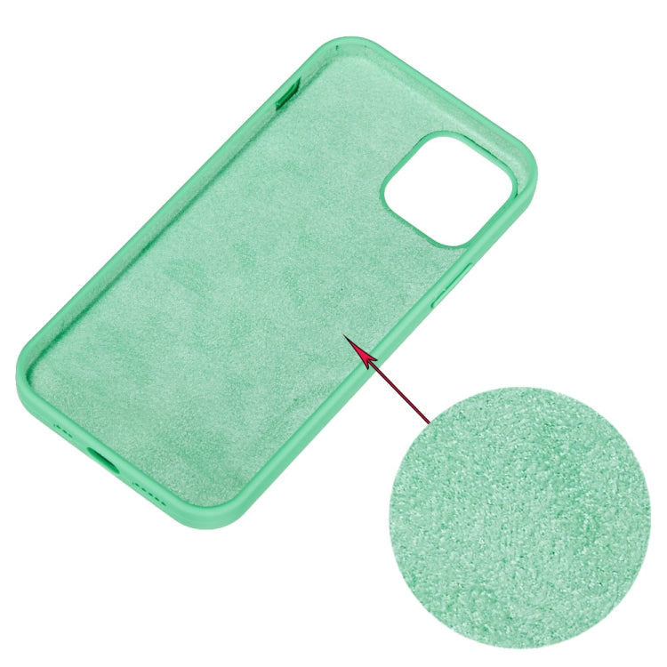 For iPhone 15 Pro Max Solid Color Silicone Phone Case(Green) - iPhone 15 Pro Max Cases by PMC TechLife | Online Shopping South Africa | PMC TechLife