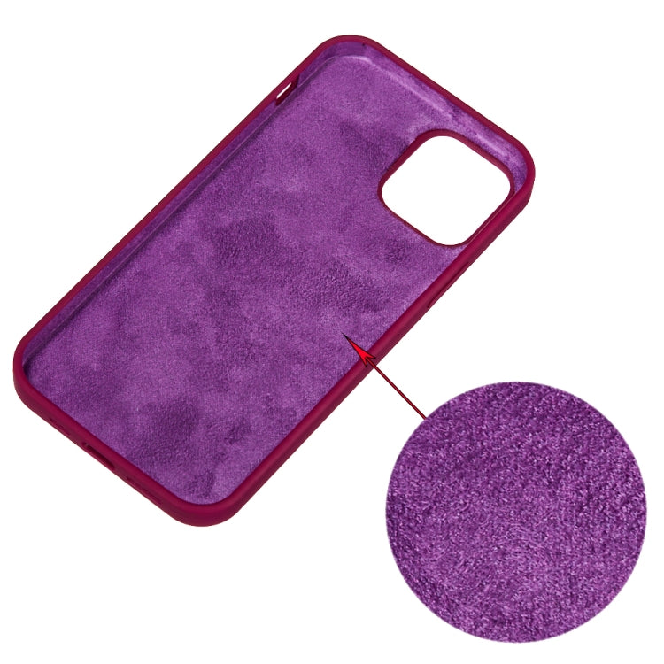 For iPhone 15 Pro Max Solid Color Silicone Phone Case(Violet) - iPhone 15 Pro Max Cases by PMC TechLife | Online Shopping South Africa | PMC TechLife