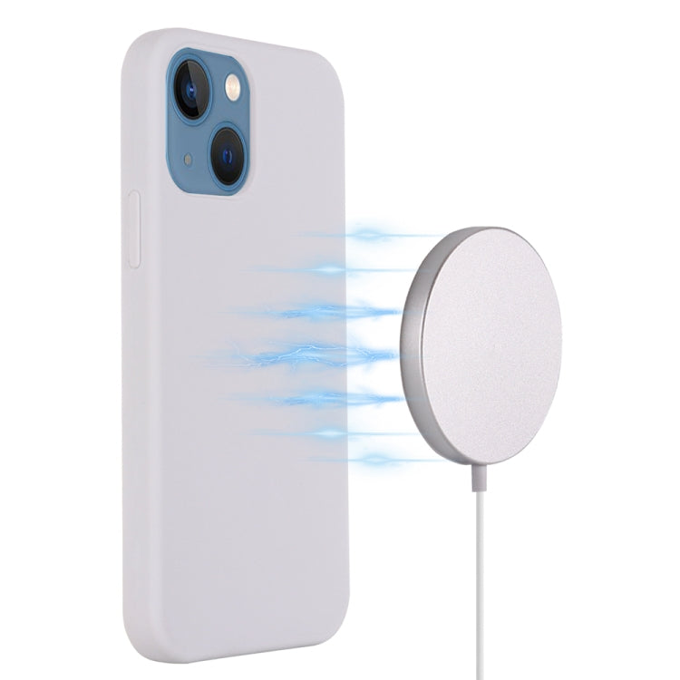 For iPhone 15 Plus Shockproof Silicone Magsafe Phone Case(White) - free shipping - PMC TechLife - Order now!