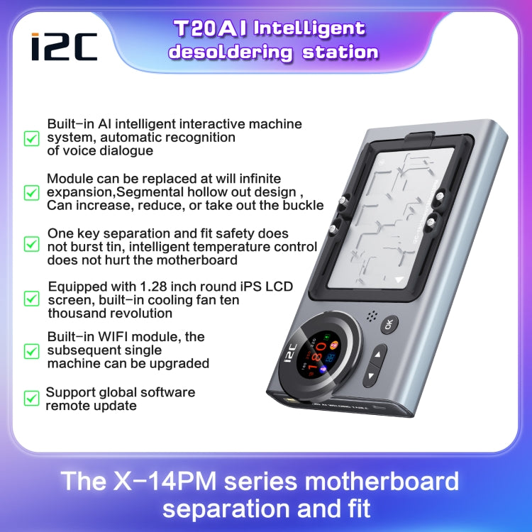 i2C T20 Heating Platform Module For iPhone 12 Series - Repair Platform by i2C | Online Shopping South Africa | PMC TechLife | Buy Now Pay Later Mobicred
