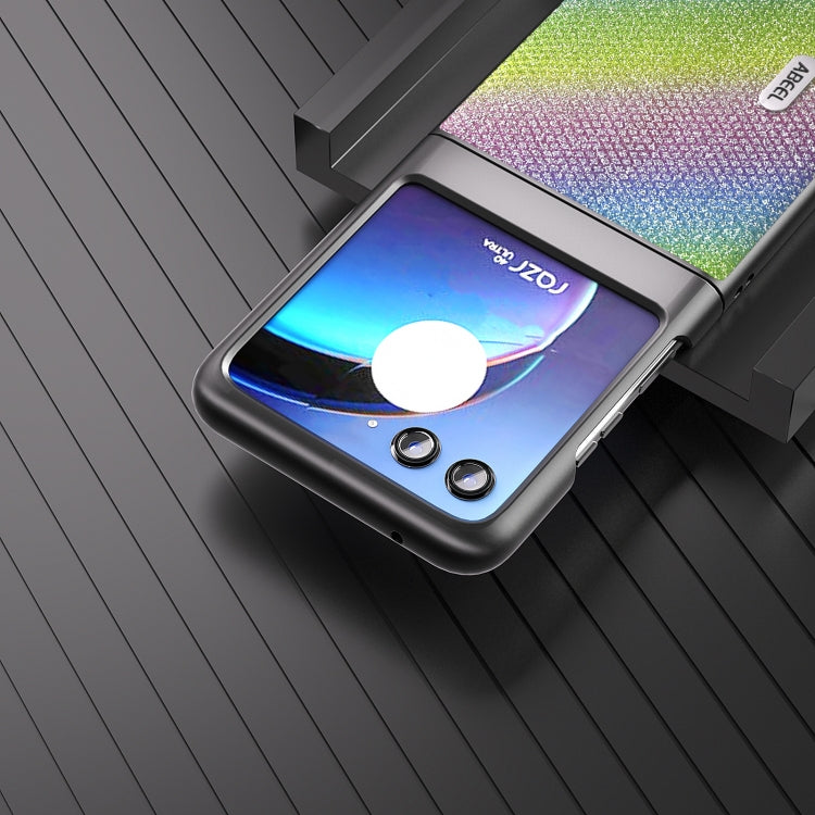 For Motorola Razr 40 Ultra ABEEL Diamond Series Black Edge Phone Case(Rainbow) - free shipping - PMC TechLife - Order now!