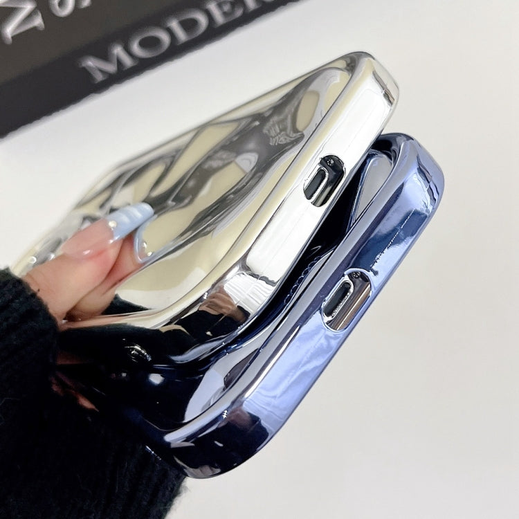 For iPhone 11 Electroplating Meteorite Texture TPU Phone Case(Blue) - free shipping - PMC TechLife - Order now!