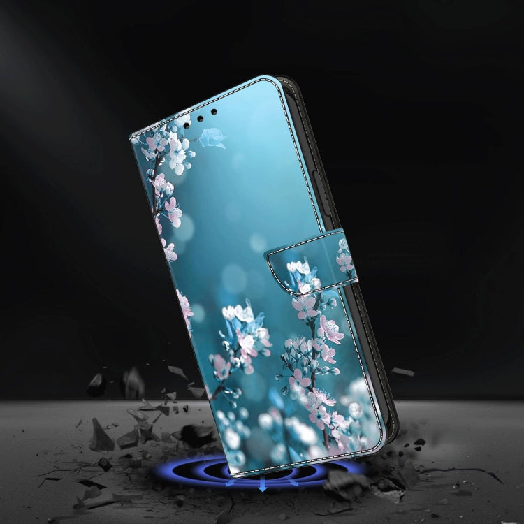 For Xiaomi Redmi 9A Crystal 3D Shockproof Protective Leather Phone Case(Plum Flower) - free shipping - PMC TechLife - Order now!