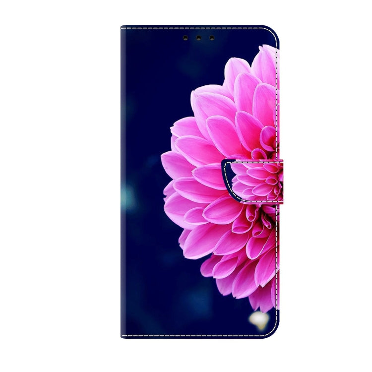 For Xiaomi Redmi 10C Crystal 3D Shockproof Protective Leather Phone Case(Pink Petals) - free shipping - PMC TechLife - Order now!