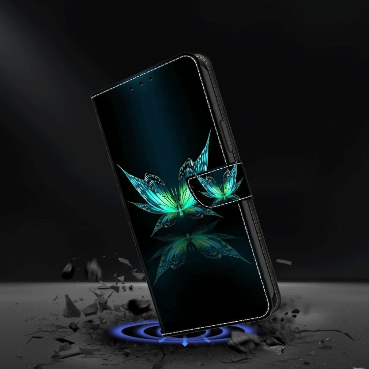 For Xiaomi Redmi Note 8T Crystal 3D Shockproof Protective Leather Phone Case(Reflection Dutterfly) - free shipping - PMC TechLife - Order now!