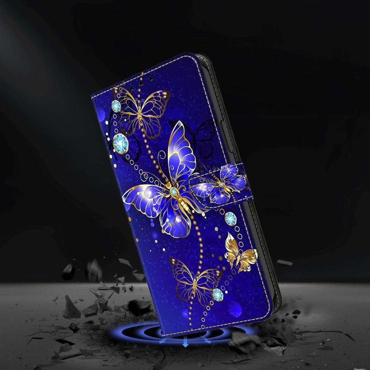 For Xiaomi 13 Pro Crystal 3D Shockproof Protective Leather Phone Case(Diamond Butterfly) - 13 Pro Cases by PMC Jewellery | Online Shopping South Africa | PMC Jewellery