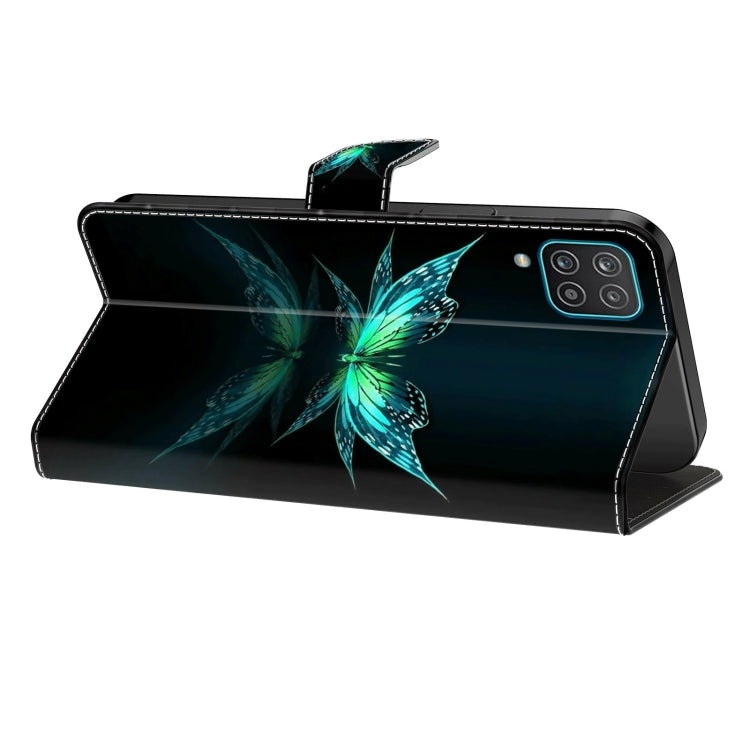 For Samsung Galaxy A50 Crystal 3D Shockproof Protective Leather Phone Case(Reflection Dutterfly) - free shipping - PMC TechLife - Order now!