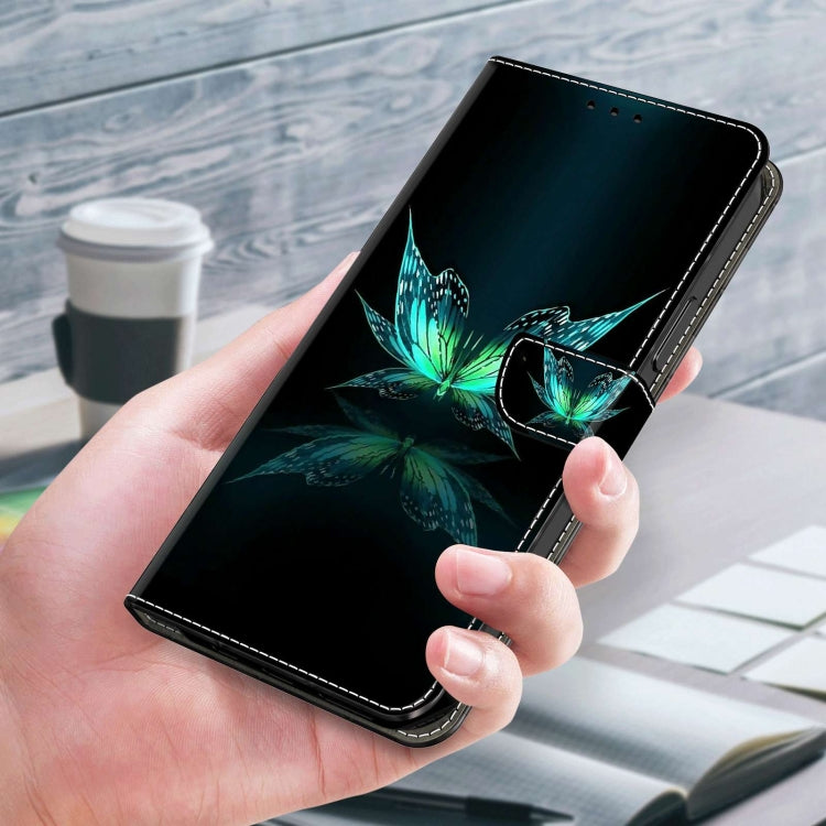For Samsung Galaxy A50 Crystal 3D Shockproof Protective Leather Phone Case(Reflection Dutterfly) - free shipping - PMC TechLife - Order now!