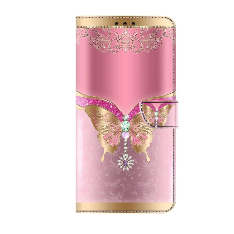 For Samsung Galaxy S8 Crystal 3D Shockproof Protective Leather Phone Case(Pink Bottom Butterfly) - free shipping - PMC TechLife - Order now!