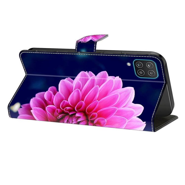 For Samsung Galaxy S22 Crystal 3D Shockproof Protective Leather Phone Case(Pink Petals) - free shipping - PMC TechLife - Order now!