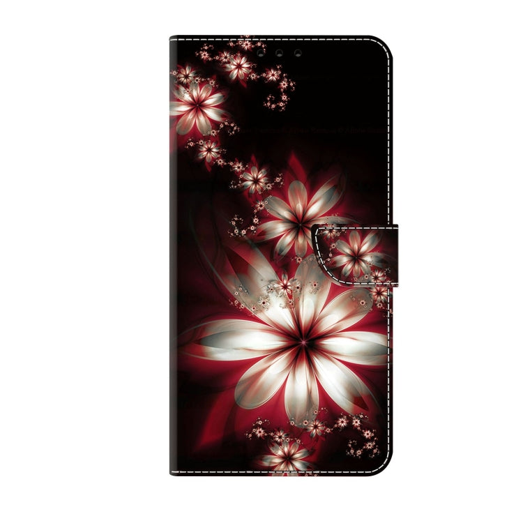 For Samsung Galaxy S22 Crystal 3D Shockproof Protective Leather Phone Case(Fantastic Flower) - free shipping - PMC TechLife - Order now!