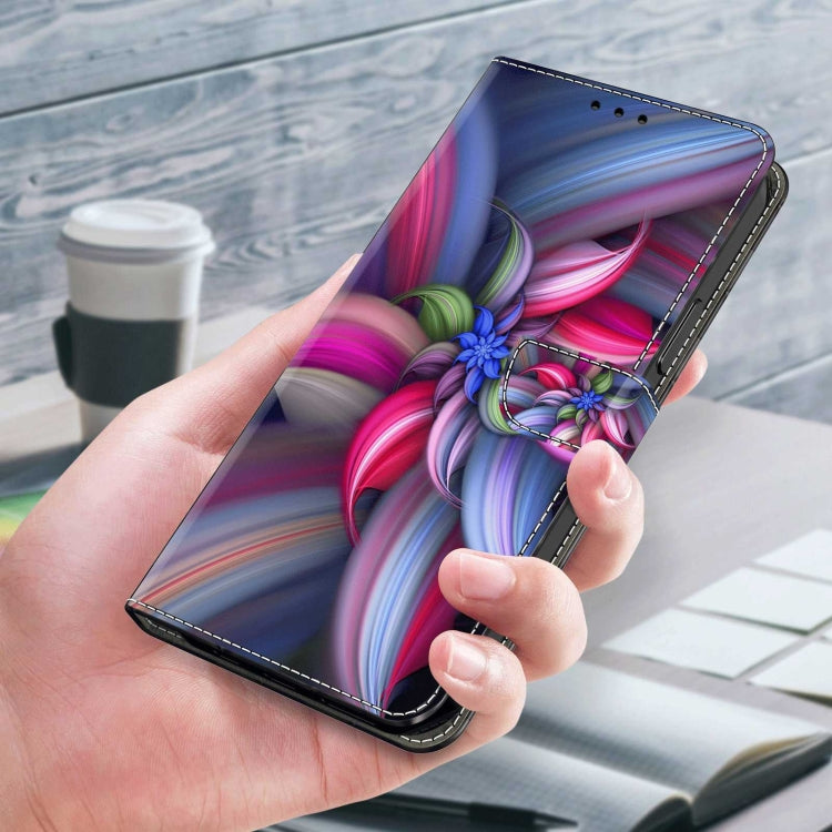 For Samsung Galaxy S22 Crystal 3D Shockproof Protective Leather Phone Case(Colorful Flower) - free shipping - PMC TechLife - Order now!