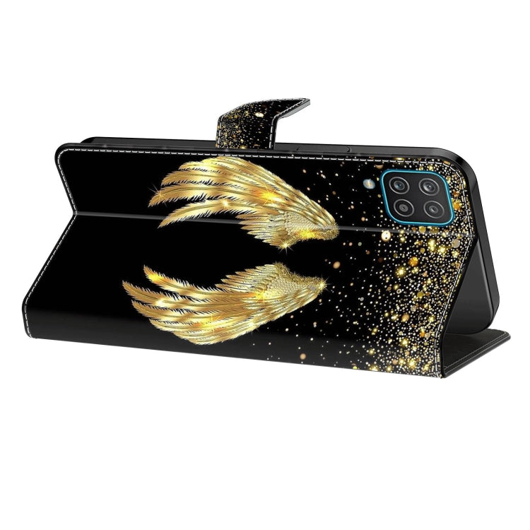 For Samsung Galaxy S23 Crystal 3D Shockproof Protective Leather Phone Case(Golden Wings) - free shipping - PMC TechLife - Order now!