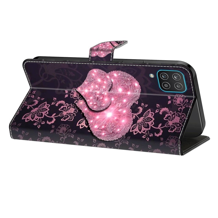 For Samsung Galaxy S23 Crystal 3D Shockproof Protective Leather Phone Case(Lace Love) - free shipping - PMC TechLife - Order now!