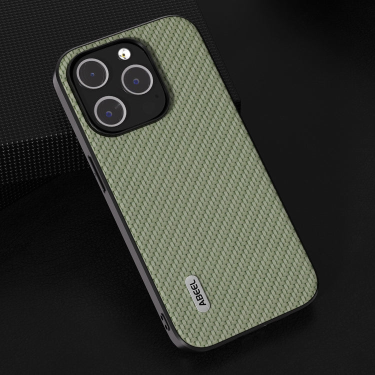 For iPhone 14 ABEEL Carbon Fiber Texture Protective Phone Case(Green) - free shipping - PMC TechLife - Order now!