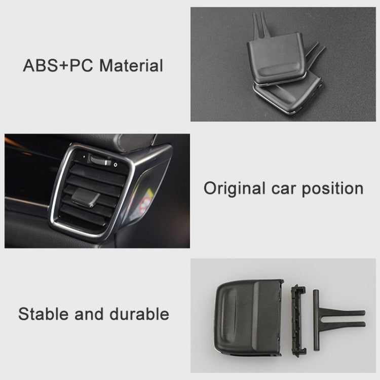 For Porsche Panamera Left Driving Car Air Conditioning Air Outlet Paddle, Type:Middle - Air Conditioning System by PMC TechLife | Online Shopping South Africa | PMC TechLife | Buy Now Pay Later Mobicred
