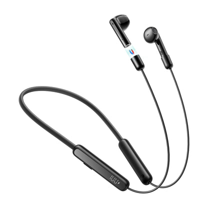 JOYROOM JR-DS1 Magnetic True Wireless Neckband Earphone(Black) - Neck-mounted Earphone by JOYROOM | Online Shopping South Africa | PMC Jewellery