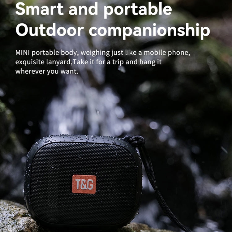 T&G TG-394 Outdoor TWS Wireless Bluetooth IPX7 Waterproof Speaker(Black) - Mini Speaker by T&G | Online Shopping South Africa | PMC Jewellery