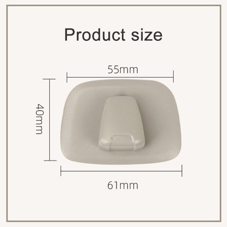 Left-Drive Car Coat Hook Hanger For volvo XC60 / XC90 / S90 / V90 / XC40(Beige Right) - Air Conditioning System by PMC TechLife | Online Shopping South Africa | PMC TechLife