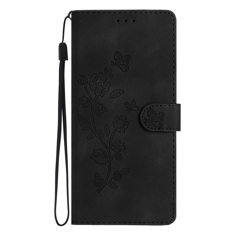 For Xiaomi 13 Pro Flower Butterfly Embossing Pattern Leather Phone Case(Black) - free shipping - PMC TechLife - Order now!