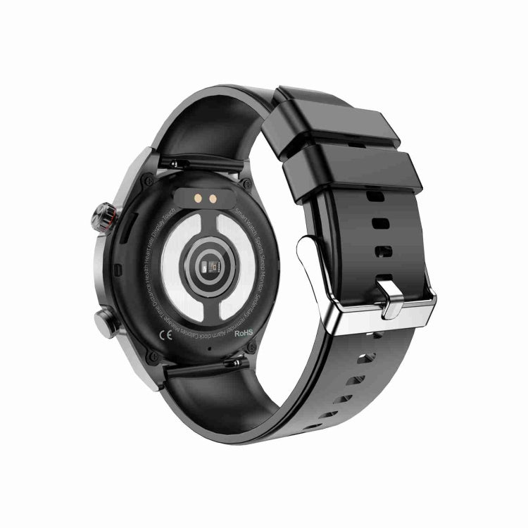 ET450 1.39 inch IP67 Waterproof Silicone Band Smart Watch, Support ECG / Non-invasive Blood Glucose Measurement(Black) - Smart Watches by PMC Jewellery | Online Shopping South Africa | PMC Jewellery