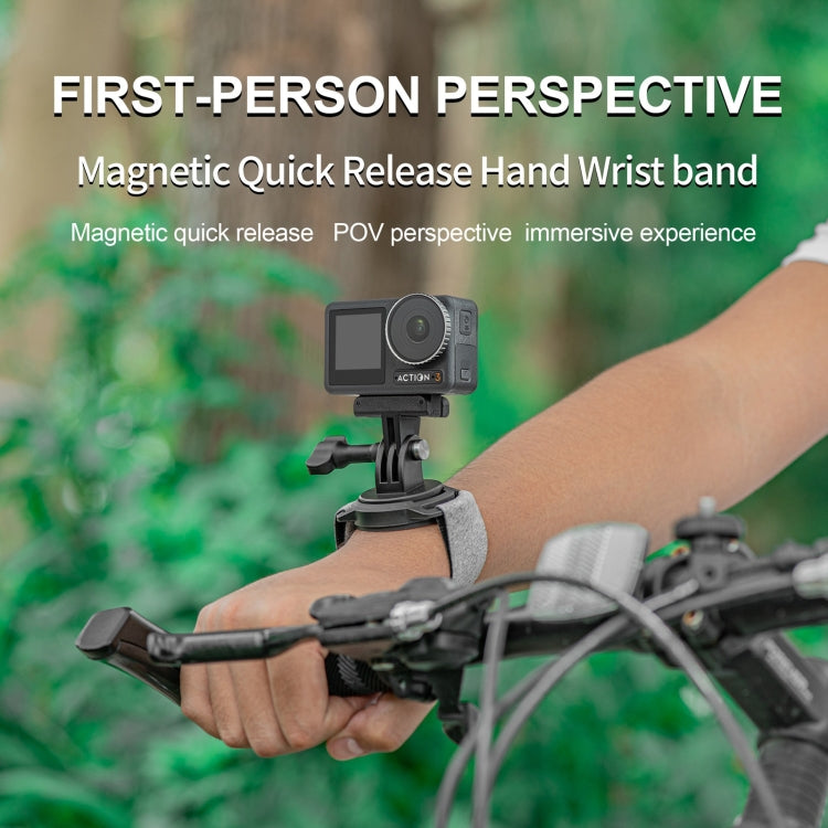 STARTRC Action Camera Magnetic POV View Bracket Quick Release Wristband - Wrist Strap by STARTRC | Online Shopping South Africa | PMC Jewellery