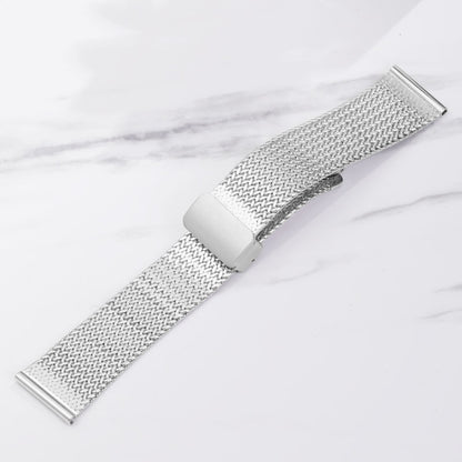 For Apple Watch 3 38mm Magnetic Buckle Herringbone Mesh Metal Watch Band(Gold) - Watch Bands by PMC Jewellery | Online Shopping South Africa | PMC Jewellery