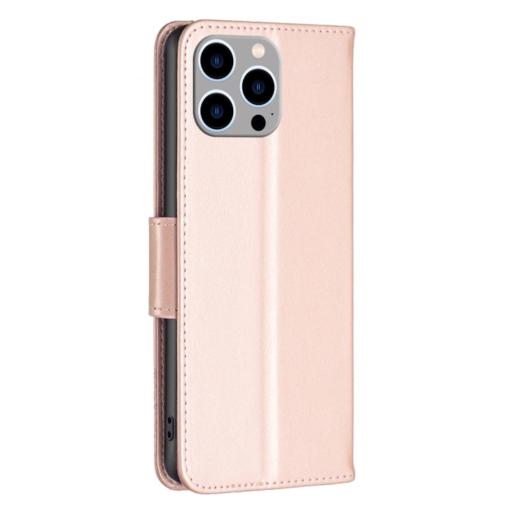 For iPhone 15 Pro Max Embossing Two Butterflies Pattern Leather Phone Case(Rose Gold) - free shipping - PMC TechLife - Order now!