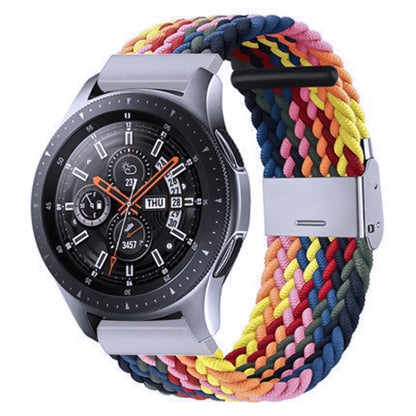 18mm Nylon Braided Metal Buckle Watch Band(Color 2) - Watch Bands by PMC Jewellery | Online Shopping South Africa | PMC Jewellery