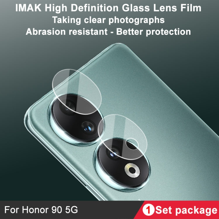 For Honor 90 5G IMAK Rear Camera Glass Lens Film, 1 Set Package - Other by imak | Online Shopping South Africa | PMC Jewellery