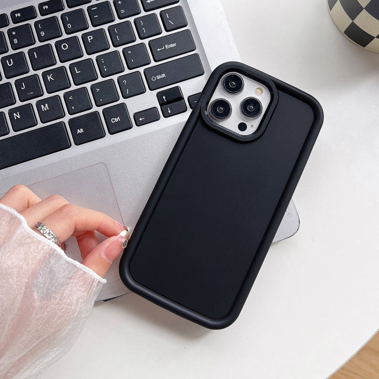 For iPhone 12 Pro Max Shockproof Frame Frosted TPU Phone Case(Black) - free shipping - PMC TechLife - Order now!